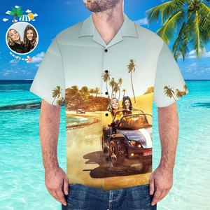 Camisa Hawaiana Personalizada Seaside Shirt Para Hombre
