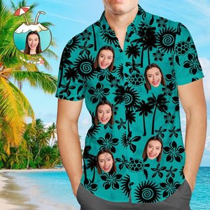 Camisa Hawaiana Personalizada Para Hombre Sea Turtle